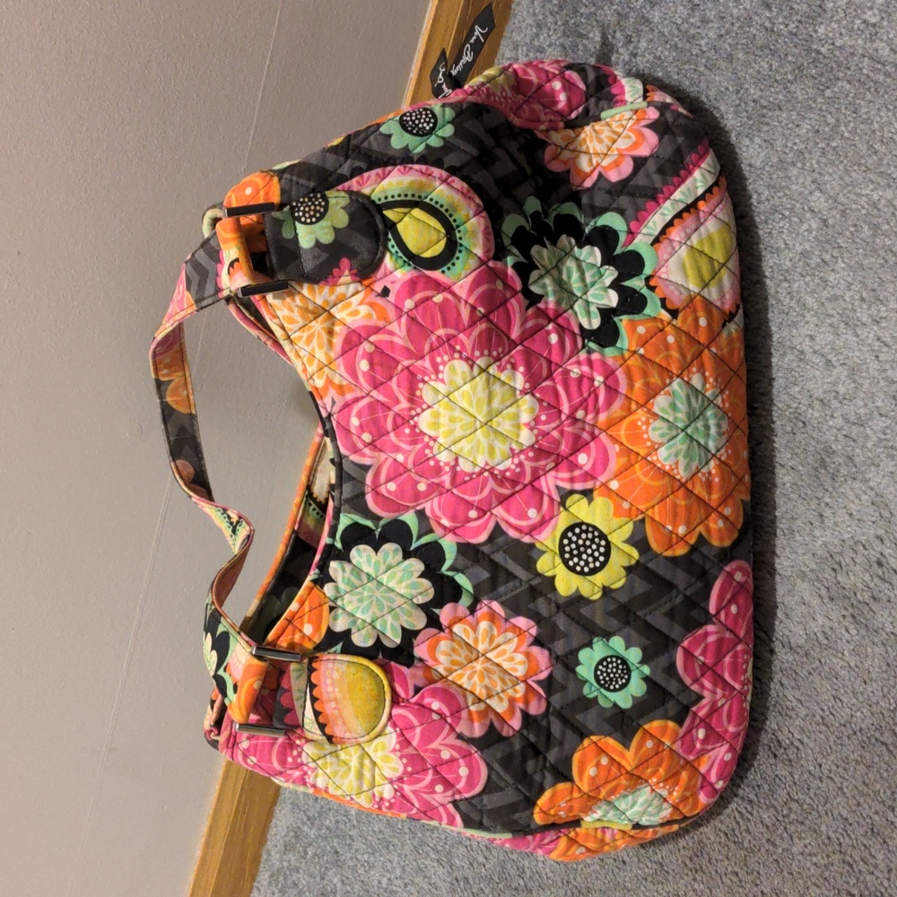 Vera Bradley Ziggy Zinnia Shoulder Bag